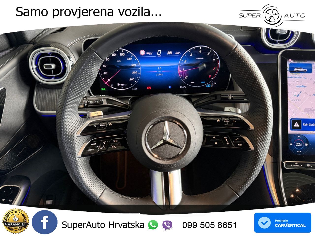 Mercedes GLC 200 (204 KS) 4MATIC 9G-TRONIC AMG LED+GR SJED+ACC