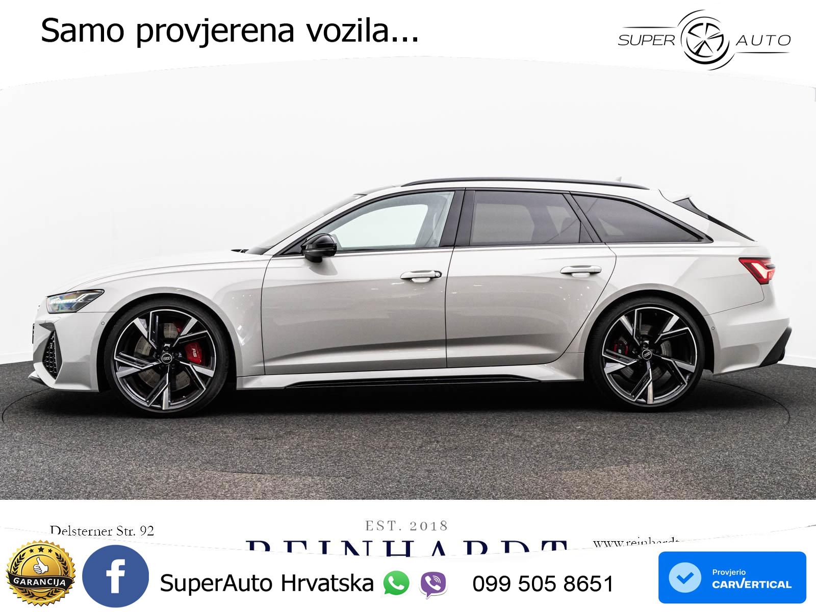 Audi RS6 Avant 4.0 TFSI V8 (600 KS) quattro Tiptronic LED+GR SJED+ACC