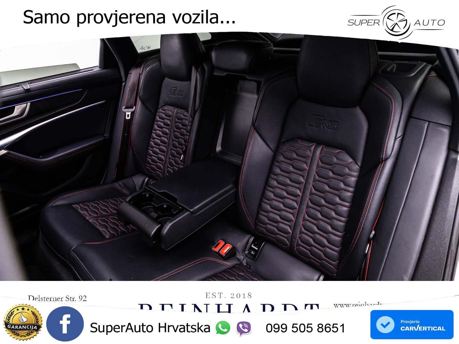 Audi RS6 Avant 4.0 TFSI V8 (600 KS) quattro Tiptronic LED+GR SJED+ACC