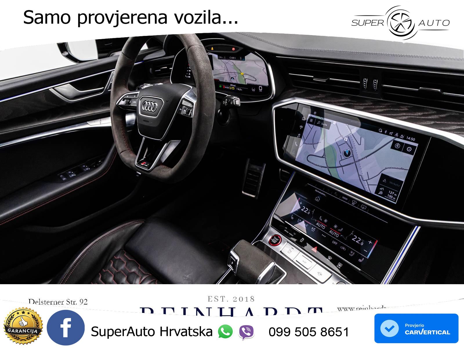 Audi RS6 Avant 4.0 TFSI V8 (600 KS) quattro Tiptronic LED+GR SJED+ACC
