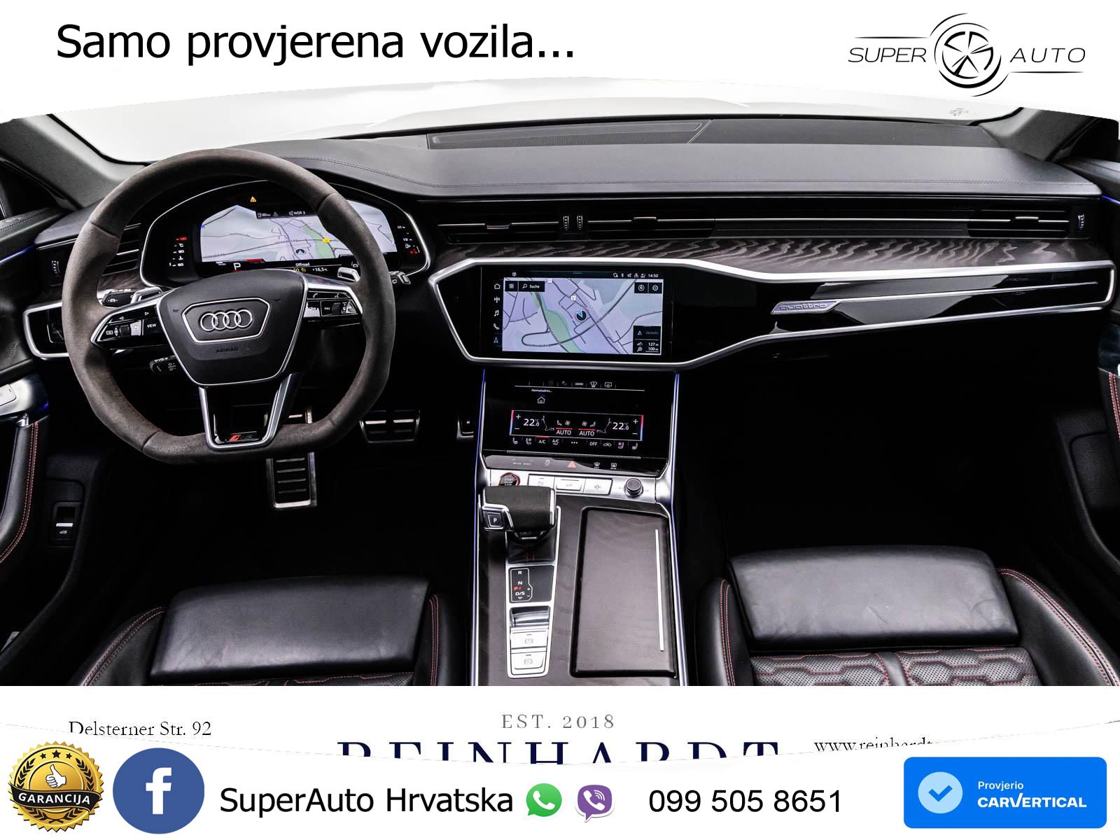 Audi RS6 Avant 4.0 TFSI V8 (600 KS) quattro Tiptronic LED+GR SJED+ACC