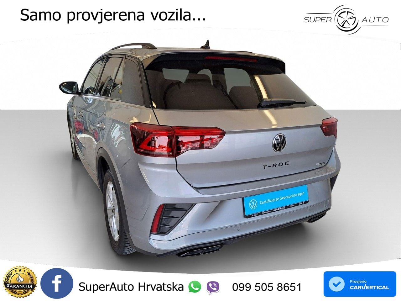 Volkswagen T-Roc I 2.0 TSI (190 KS) 4M DSG LED+GR SJED+ACC