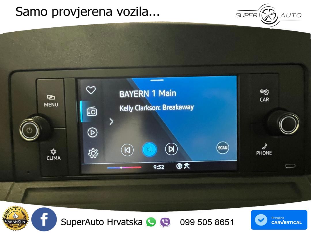 Volkswagen Caddy Maxi Cargo 2.0 TDI, Klima,DAB,Flügeltüren. 102 KS