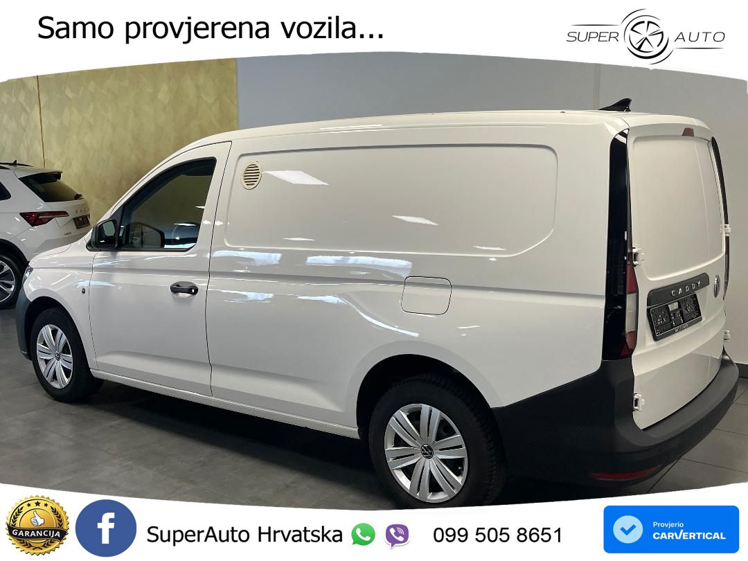 Volkswagen Caddy Maxi Cargo 2.0 TDI, Klima,DAB,Flügeltüren. 102 KS