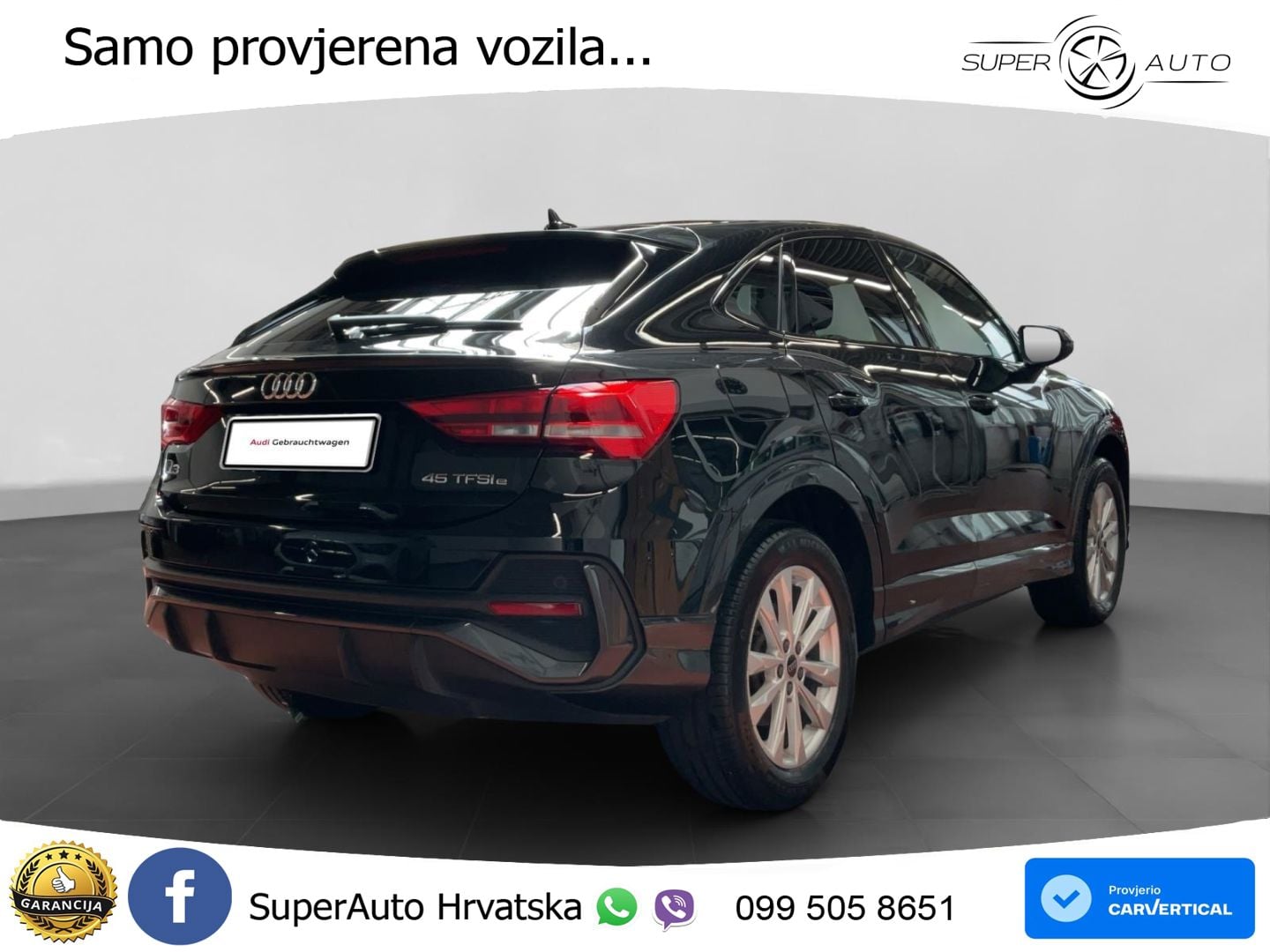 Audi Q3 Sportback 45 TFSIe (245 KS) S tronic