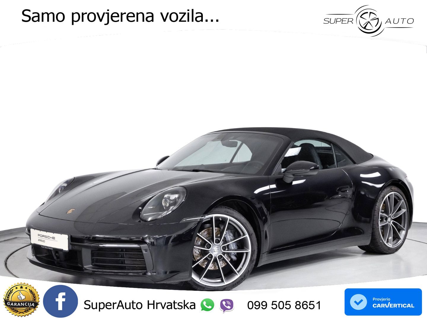 Porsche 911 Carrera Cabriolet 3.0 (385 KS) PDK LED+GR SJED+ACC