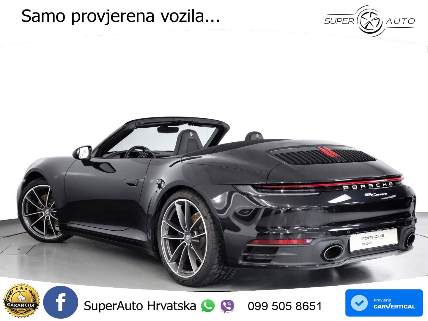 Porsche 911 Carrera Cabriolet 3.0 (385 KS) PDK LED+GR SJED+ACC