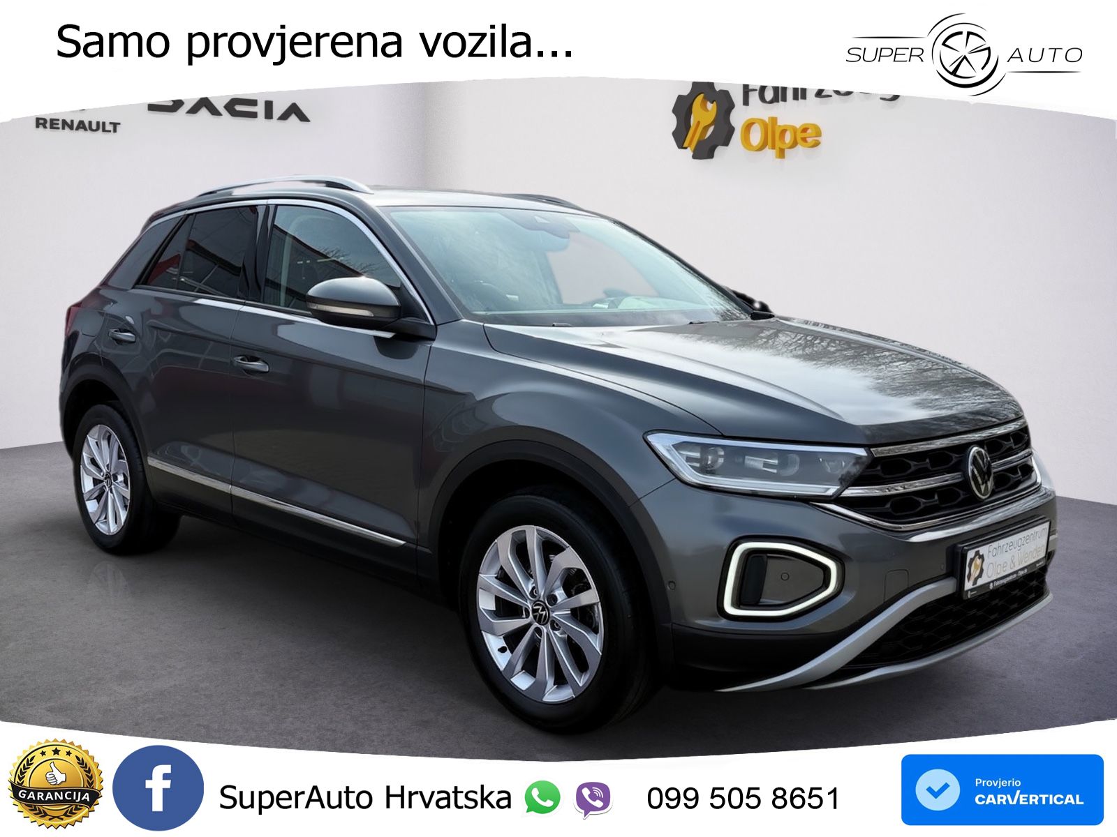 Volkswagen T-Roc I 2.0 TDI (150 KS) DSG LED+GR SJED+ACC