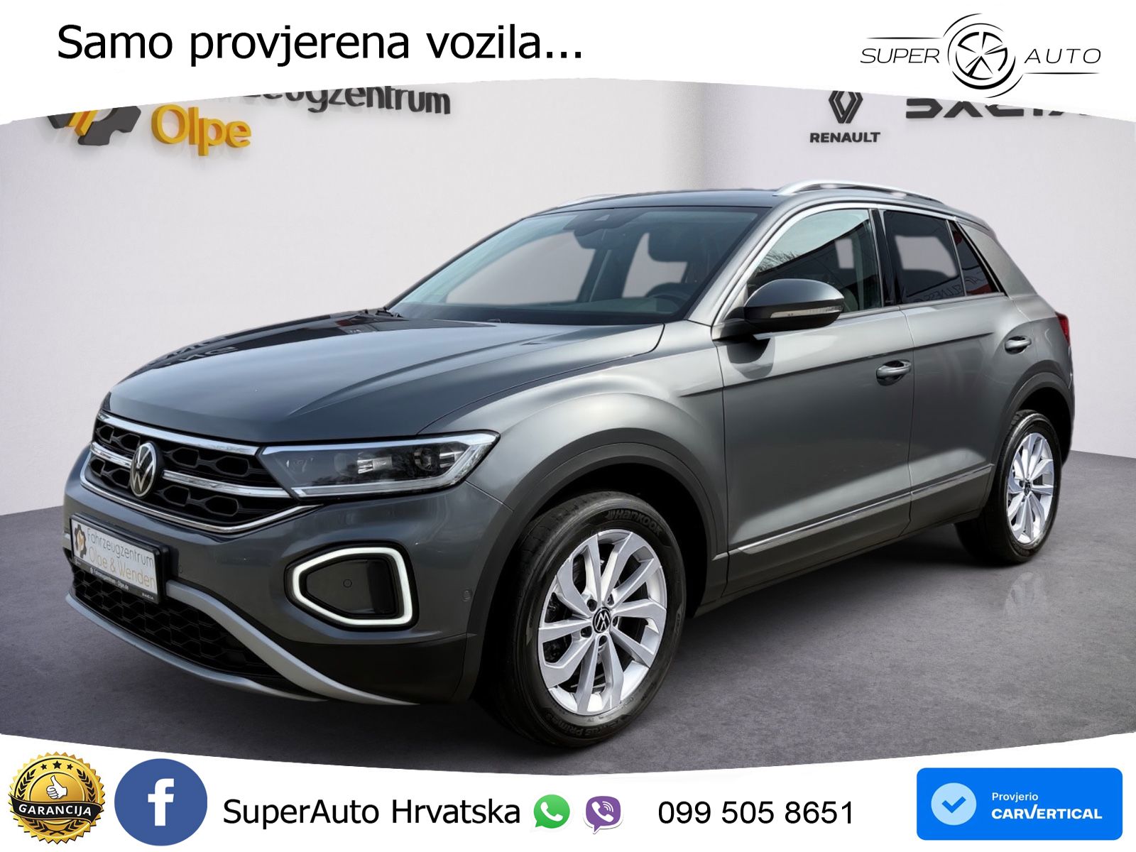 Volkswagen T-Roc I 2.0 TDI (150 KS) DSG LED+GR SJED+ACC