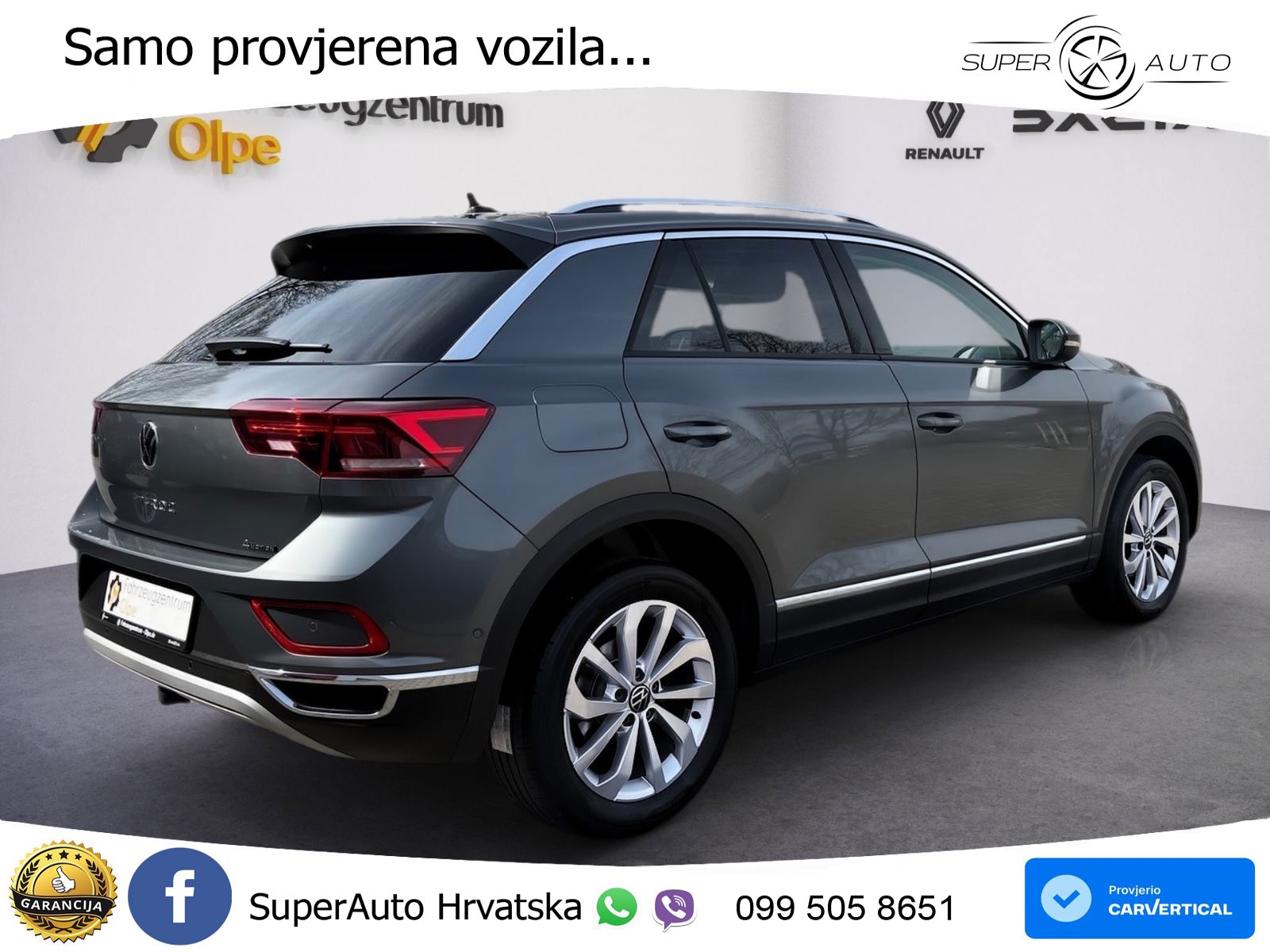 Volkswagen T-Roc I 2.0 TDI (150 KS) DSG LED+GR SJED+ACC