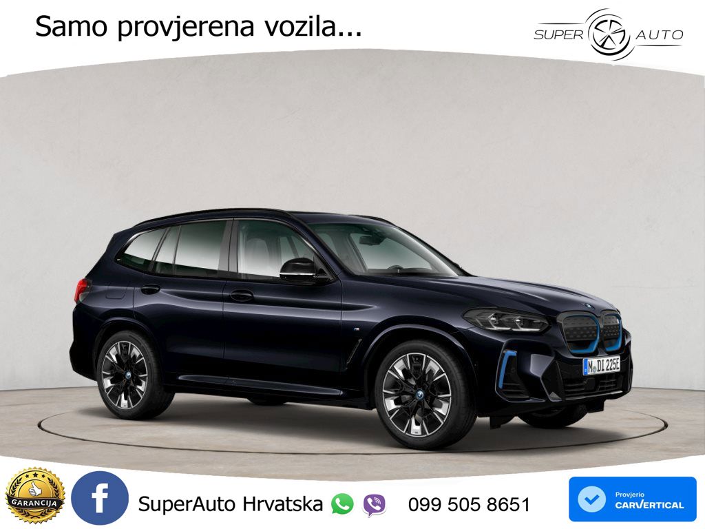 BMW iX3 80 kWh (286 KS) M Sport ACC+HEAD+GR SJED+360+PANO