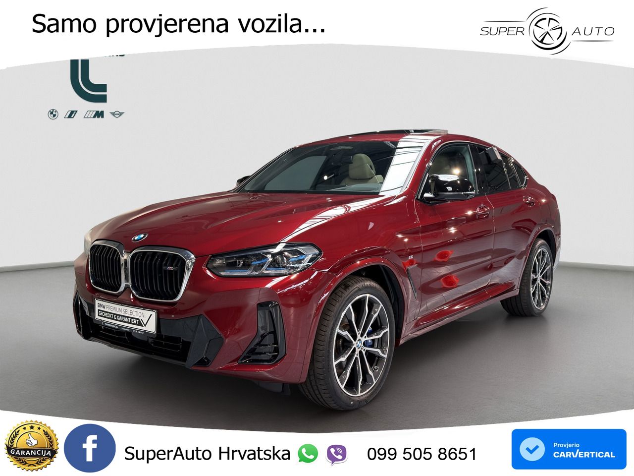 BMW X4 M40d (340 KS) xDrive Steptronic LED+GR SJED+ACC