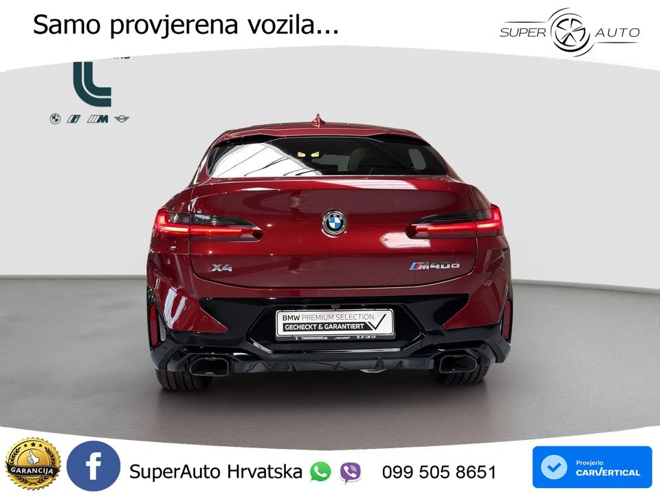 BMW X4 M40d (340 KS) xDrive Steptronic LED+GR SJED+ACC