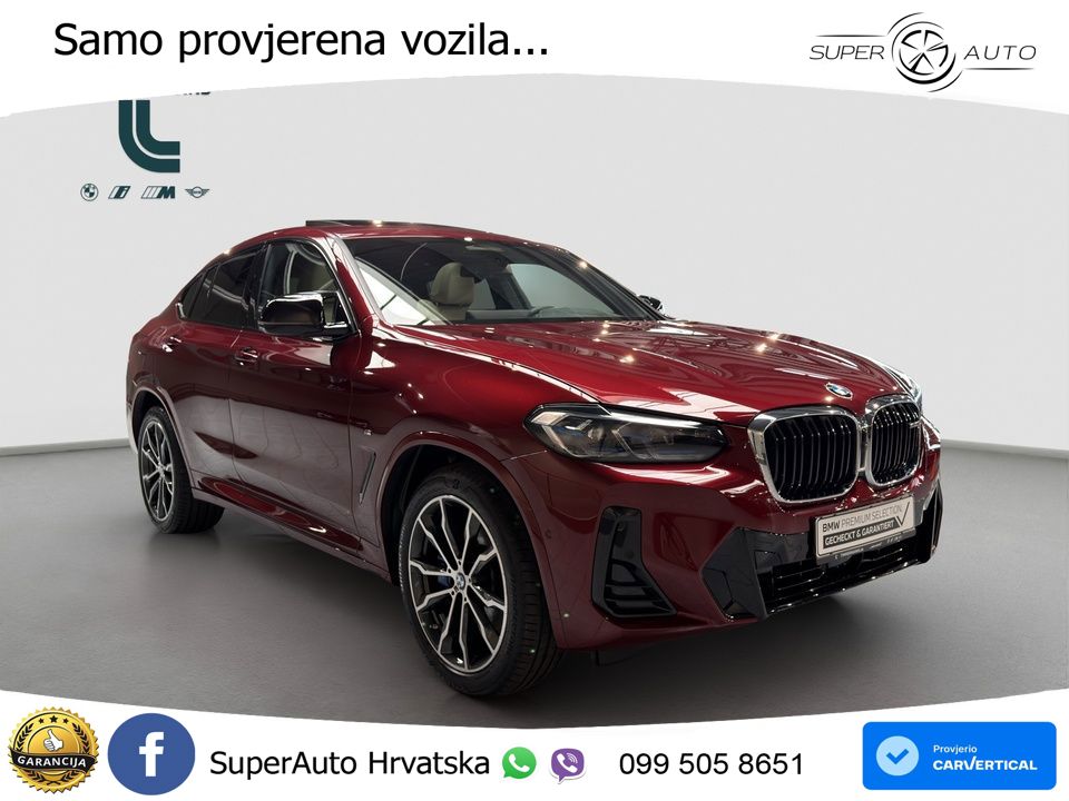 BMW X4 M40d (340 KS) xDrive Steptronic LED+GR SJED+ACC
