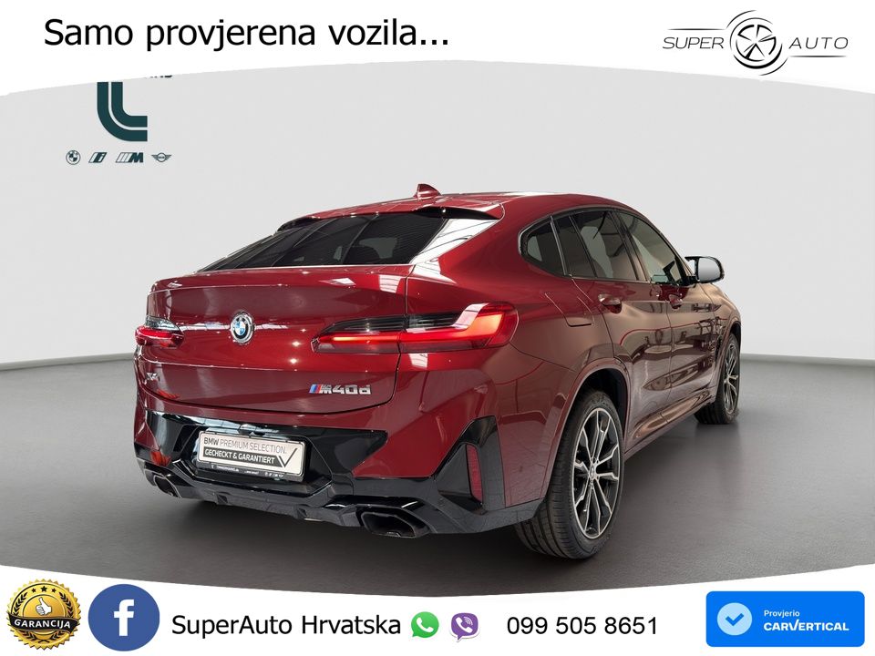 BMW X4 M40d (340 KS) xDrive Steptronic LED+GR SJED+ACC