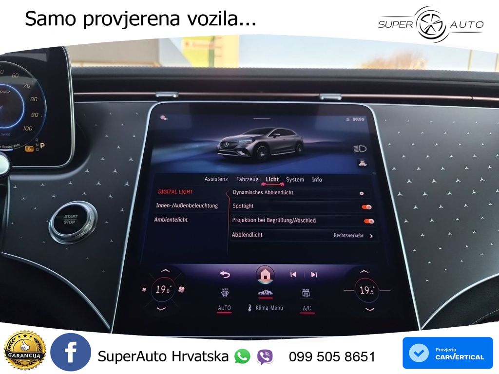 Mercedes EQE SUV 350 98 kWh (292 KS) 4MATIC AMG ACC+GR SJED+360+PANO