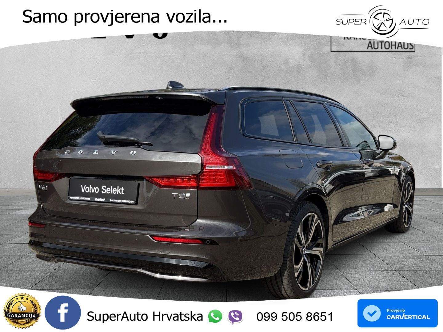 Volvo V60 2.0 T8 AWD Geartronic LED+GR SJED+ACC