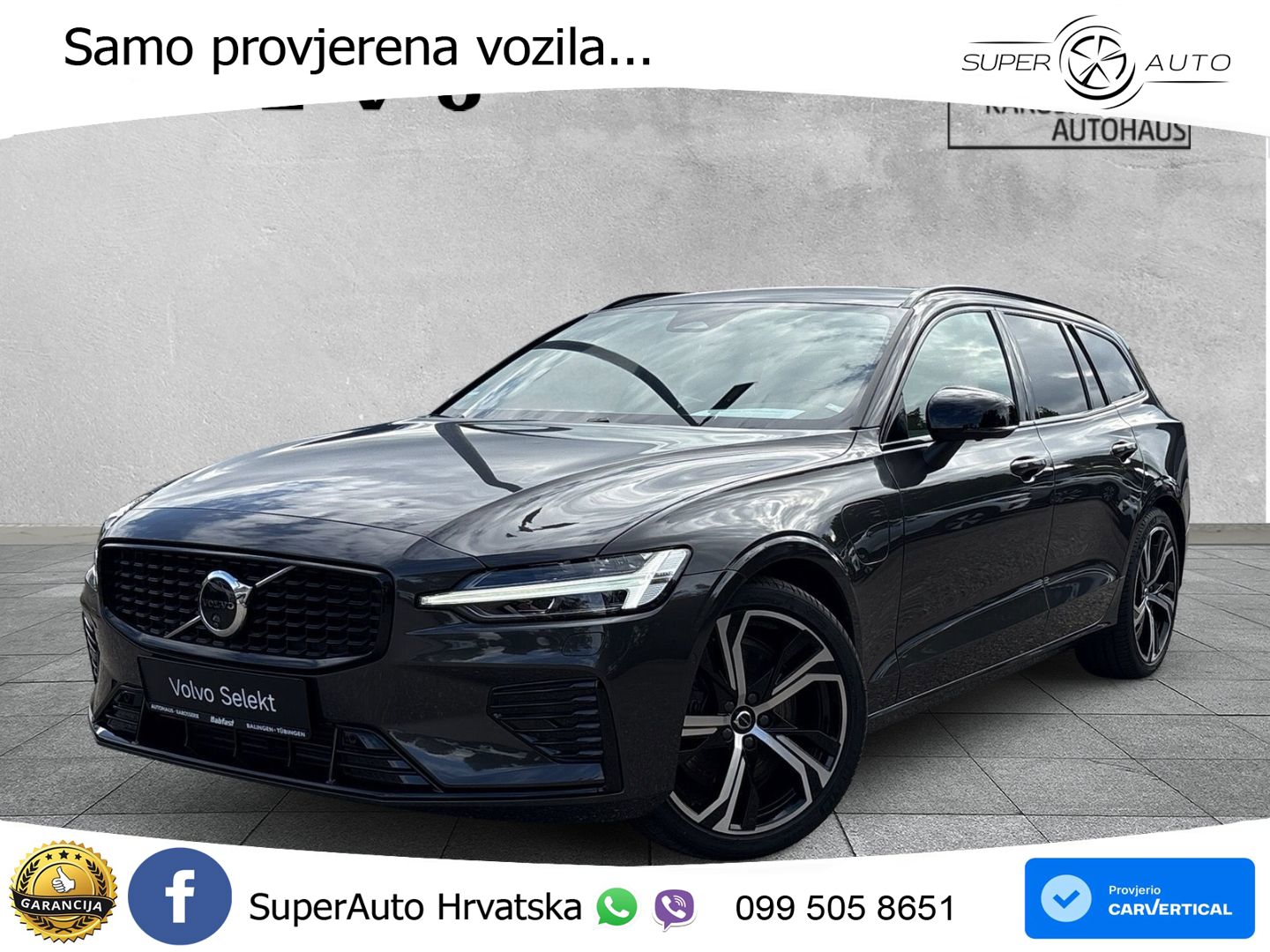 Volvo V60 2.0 T8 AWD Geartronic LED+GR SJED+ACC