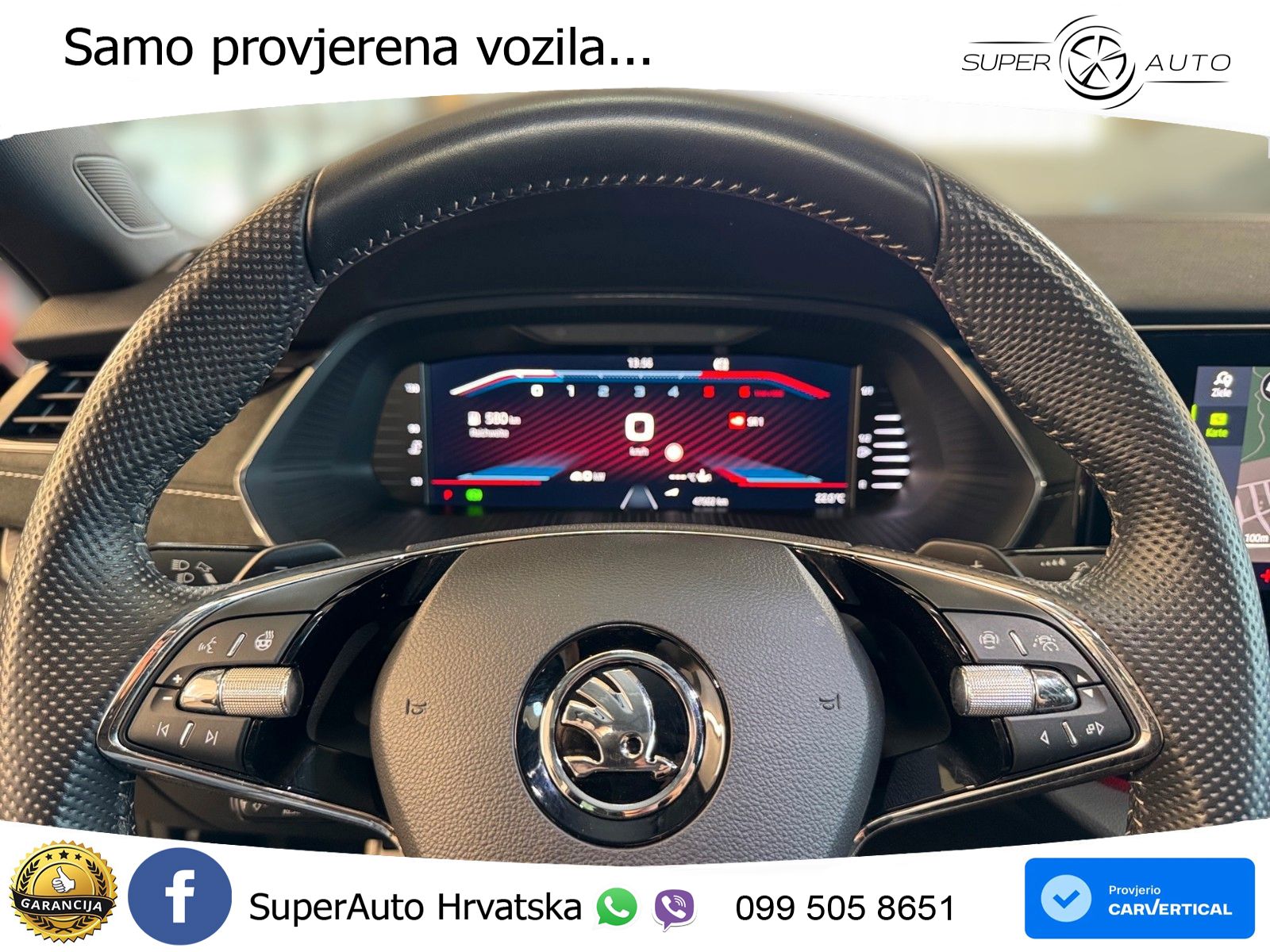 Škoda Octavia Combi RS 2.0 TDI (200 KS) 4x4 DSG LED+GR SJED+ACC
