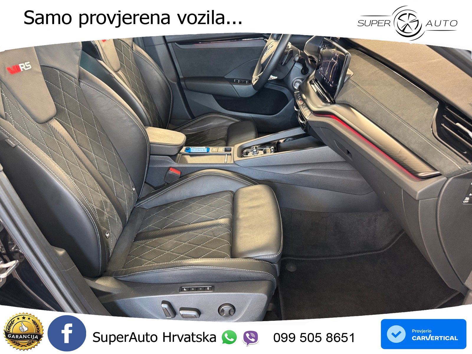 Škoda Octavia Combi RS 2.0 TDI (200 KS) 4x4 DSG LED+GR SJED+ACC