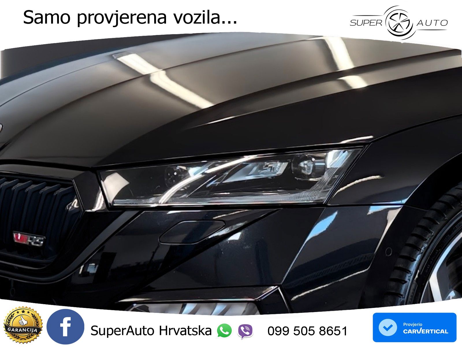 Škoda Octavia Combi RS 2.0 TDI (200 KS) 4x4 DSG LED+GR SJED+ACC
