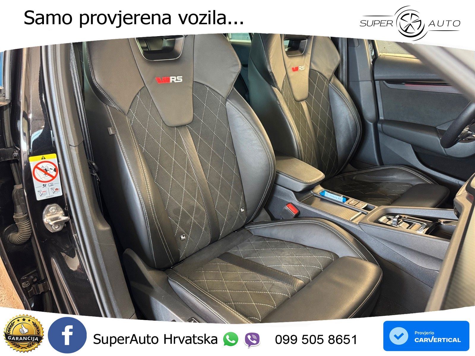 Škoda Octavia Combi RS 2.0 TDI (200 KS) 4x4 DSG LED+GR SJED+ACC