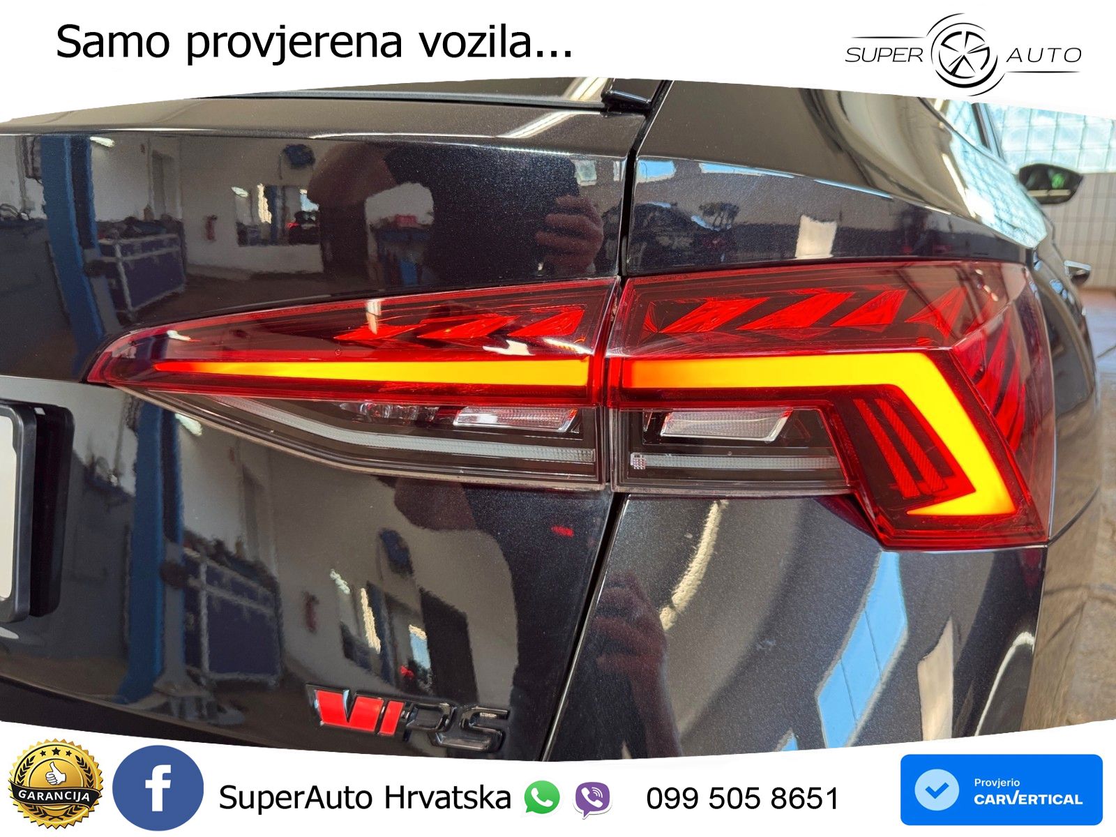 Škoda Octavia Combi RS 2.0 TDI (200 KS) 4x4 DSG LED+GR SJED+ACC