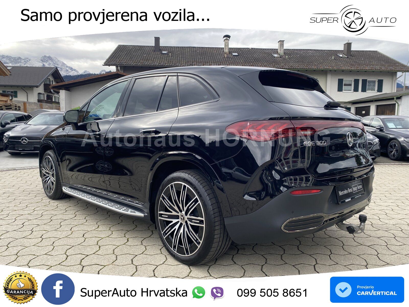 Mercedes EQE SUV 300 100 kWh (265 KS) AMG LED+GR SJED+ACC
