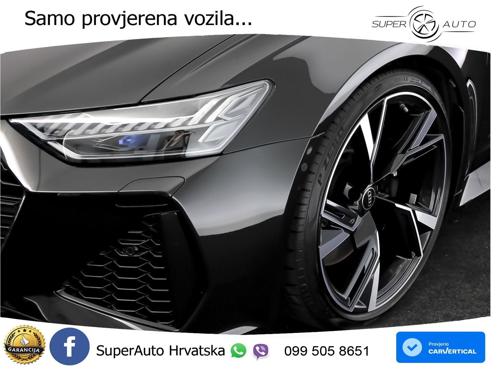 Audi RS6 Avant 4.0 TFSI V8 (600 KS) quattro Tiptronic MATRIX+GR SJED+KAM