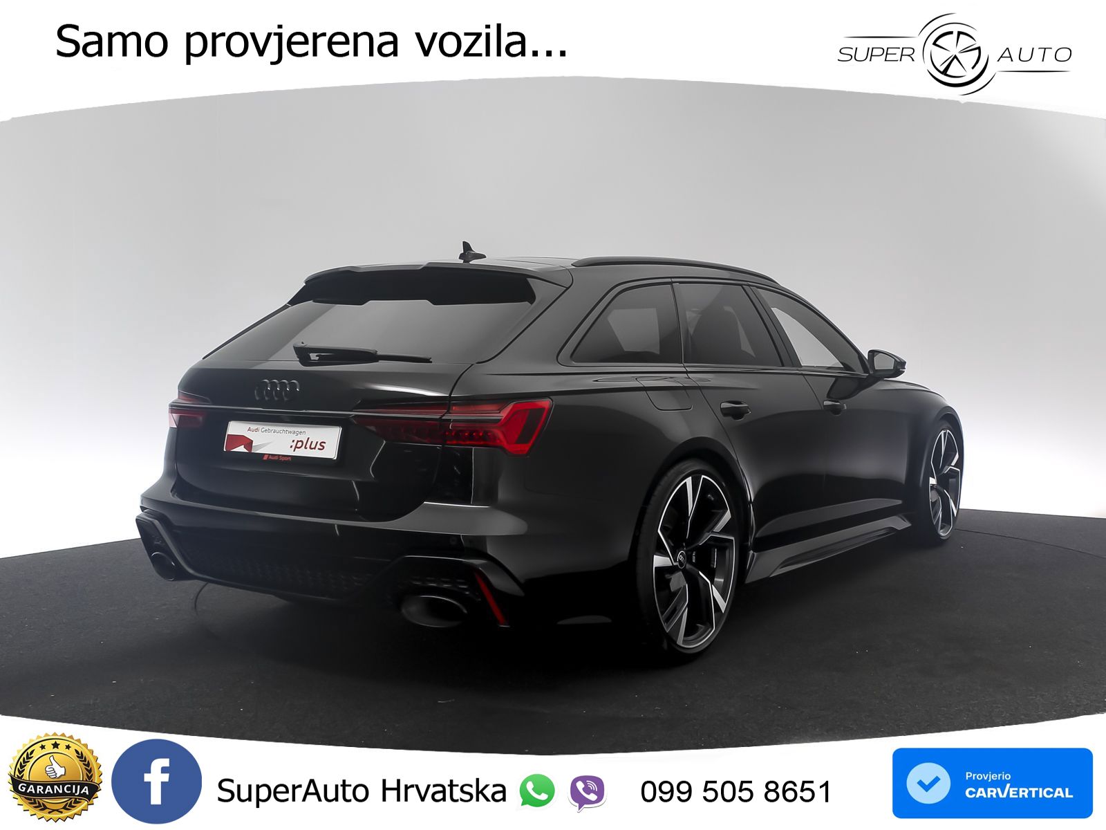 Audi RS6 Avant 4.0 TFSI V8 (600 KS) quattro Tiptronic MATRIX+GR SJED+KAM