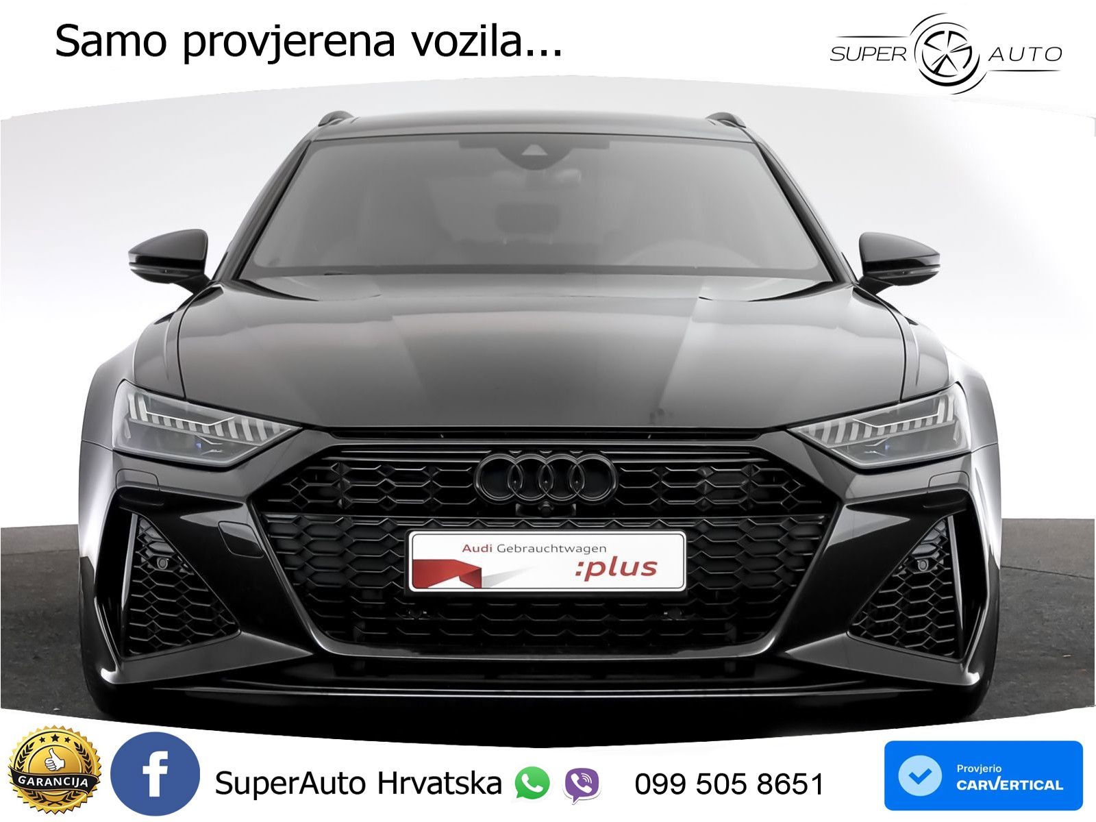 Audi RS6 Avant 4.0 TFSI V8 (600 KS) quattro Tiptronic MATRIX+GR SJED+KAM