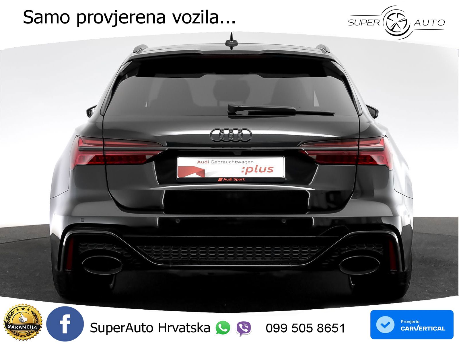 Audi RS6 Avant 4.0 TFSI V8 (600 KS) quattro Tiptronic MATRIX+GR SJED+KAM