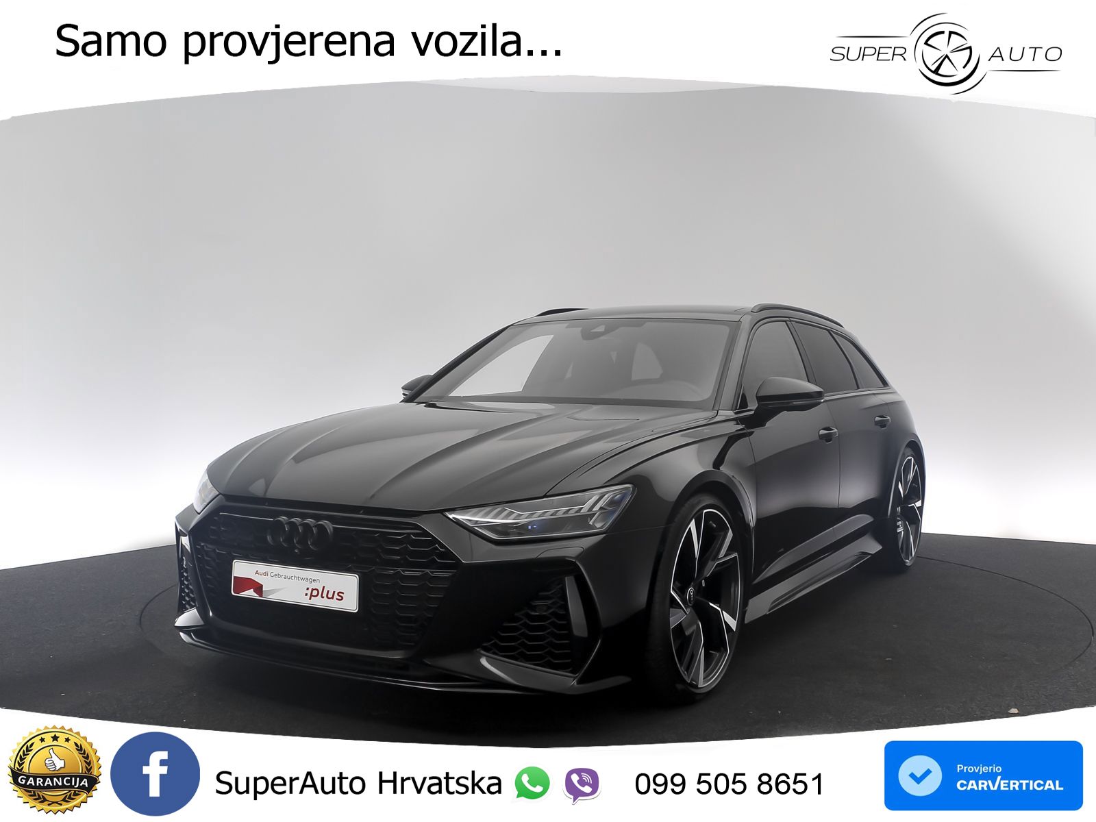 Audi RS6 Avant 4.0 TFSI V8 (600 KS) quattro Tiptronic MATRIX+GR SJED+KAM