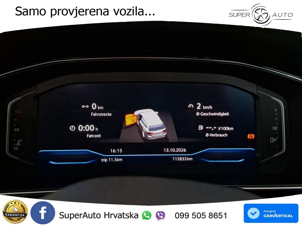 Volkswagen Passat Variant 2.0 TDI (150 KS) DSG Business MATRIX+GR SJED+KAM