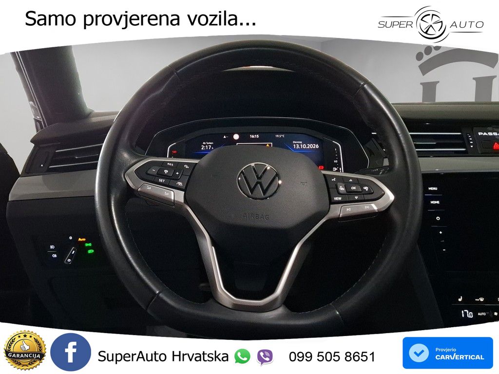 Volkswagen Passat Variant 2.0 TDI (150 KS) DSG Business MATRIX+GR SJED+KAM