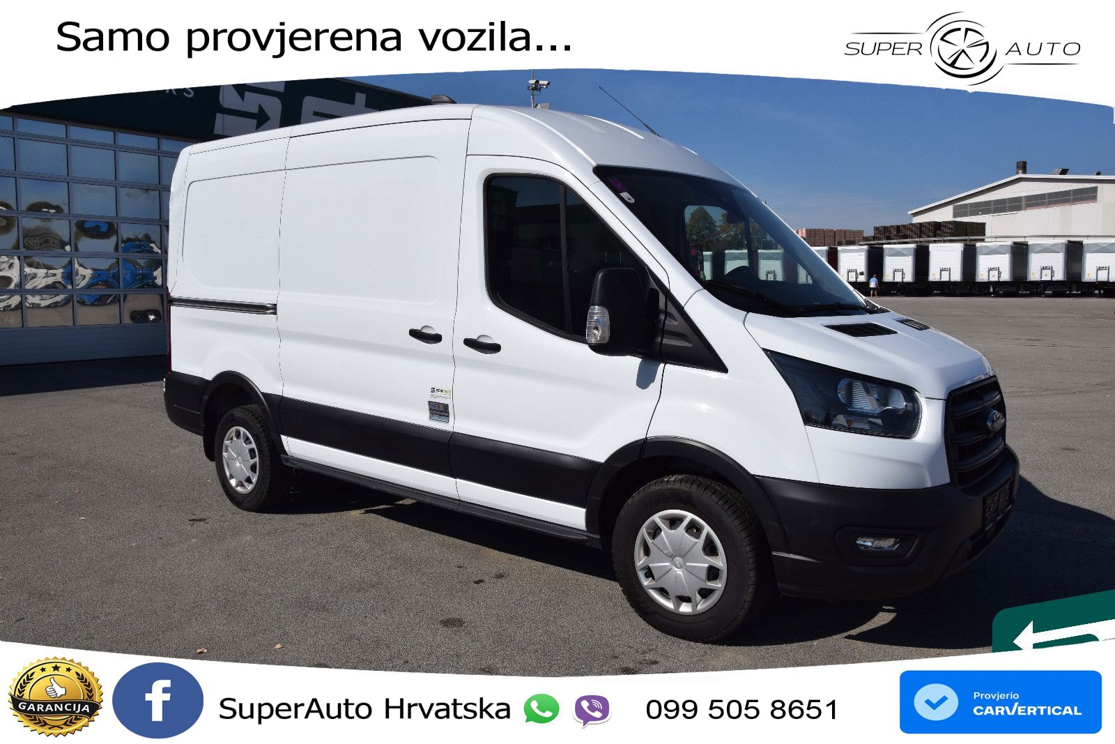 Ford Transit 2.0 L2H2 AHK Klima Tempomat PDC TÜV 01/2 105 KS