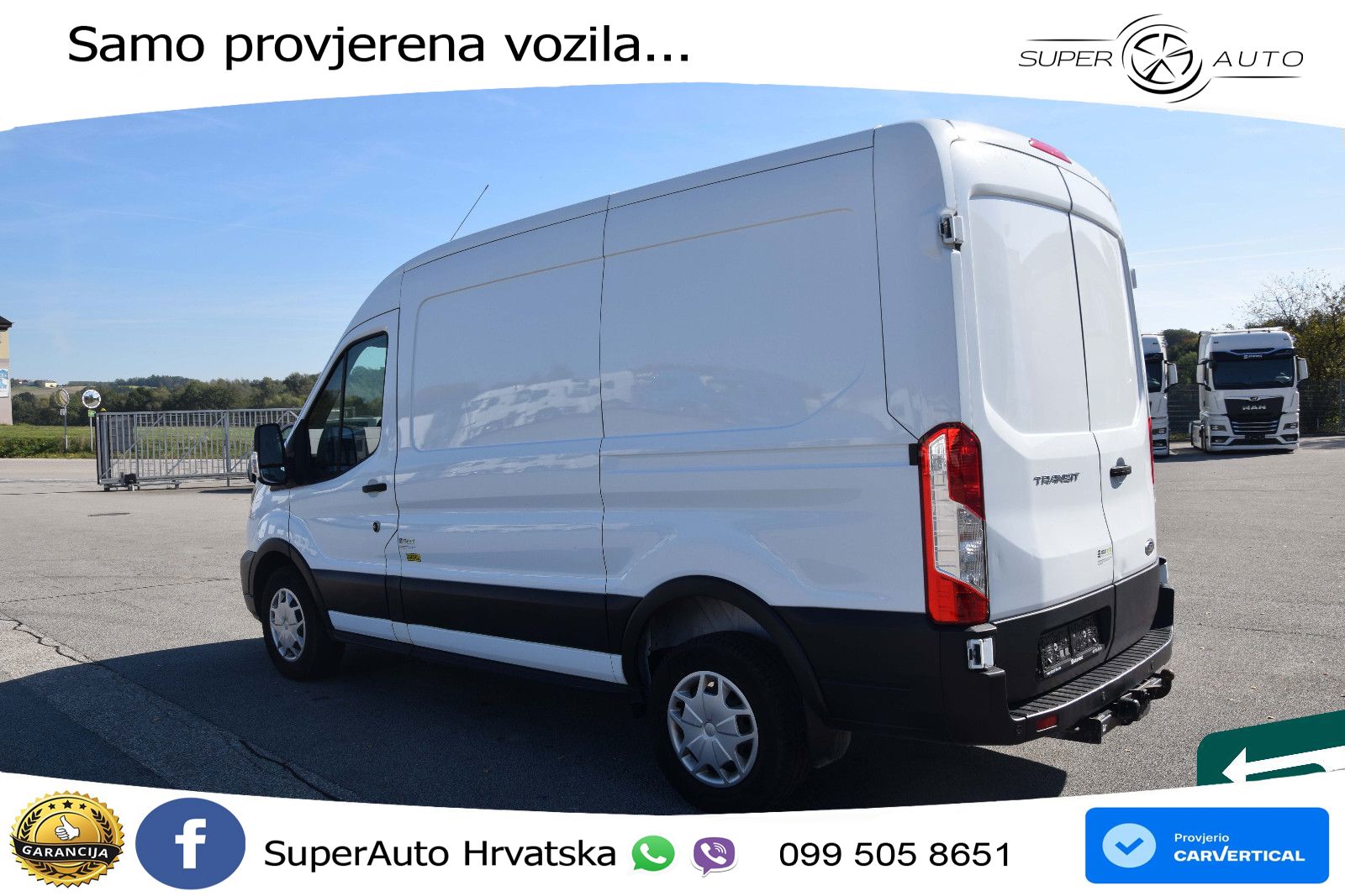 Ford Transit 2.0 L2H2 AHK Klima Tempomat PDC TÜV 01/2 105 KS