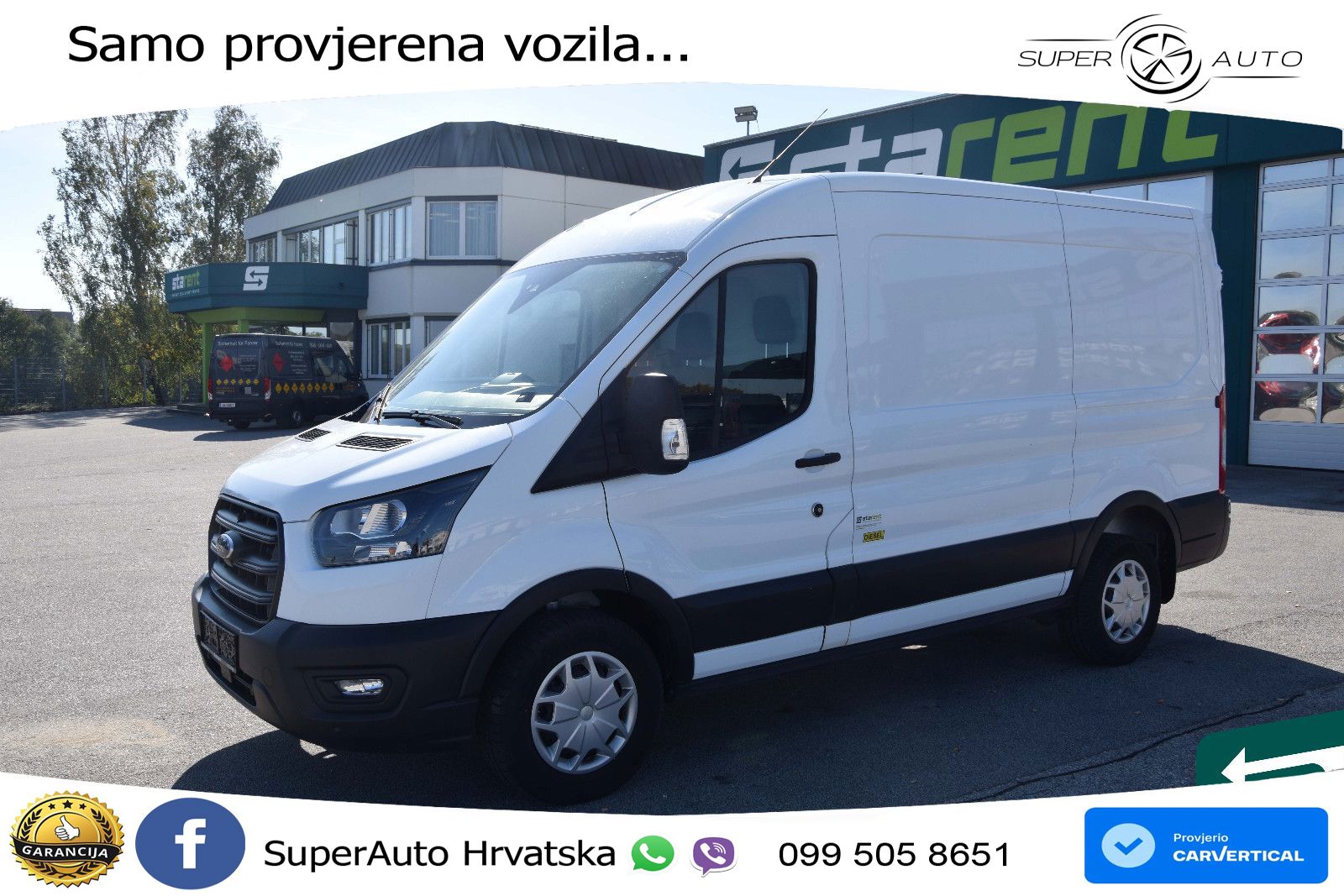 Ford Transit 2.0 L2H2 AHK Klima Tempomat PDC TÜV 01/2 105 KS
