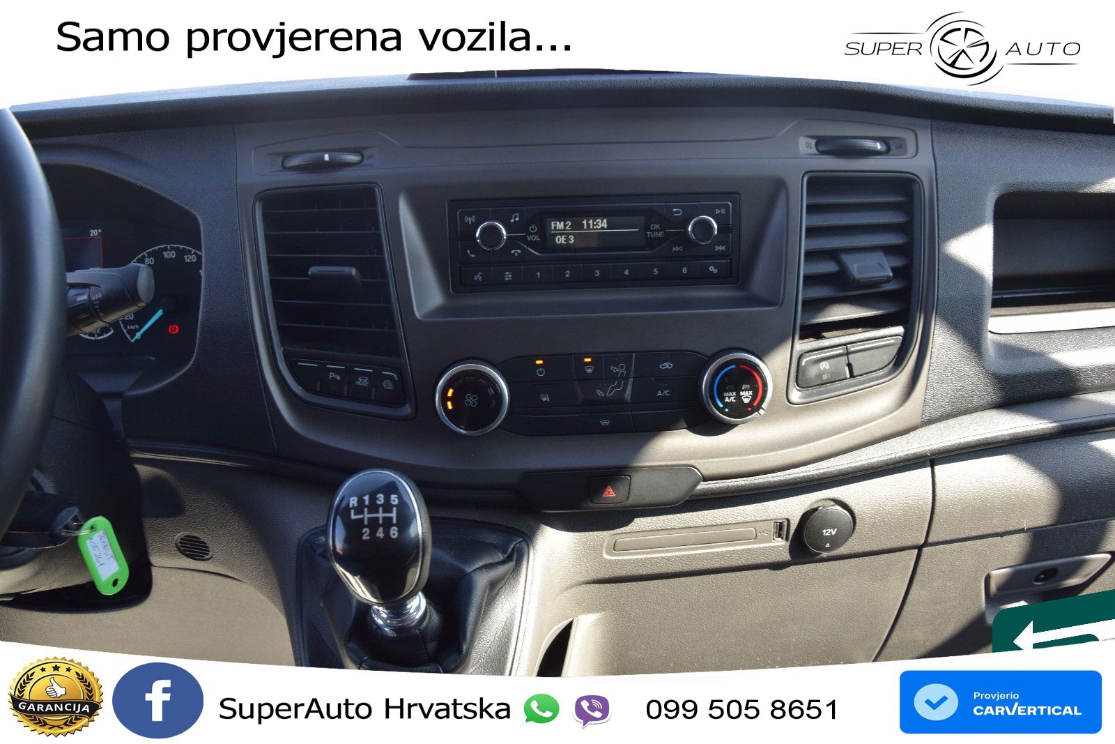 Ford Transit 2.0 L2H2 AHK Klima Tempomat PDC TÜV 01/2 105 KS