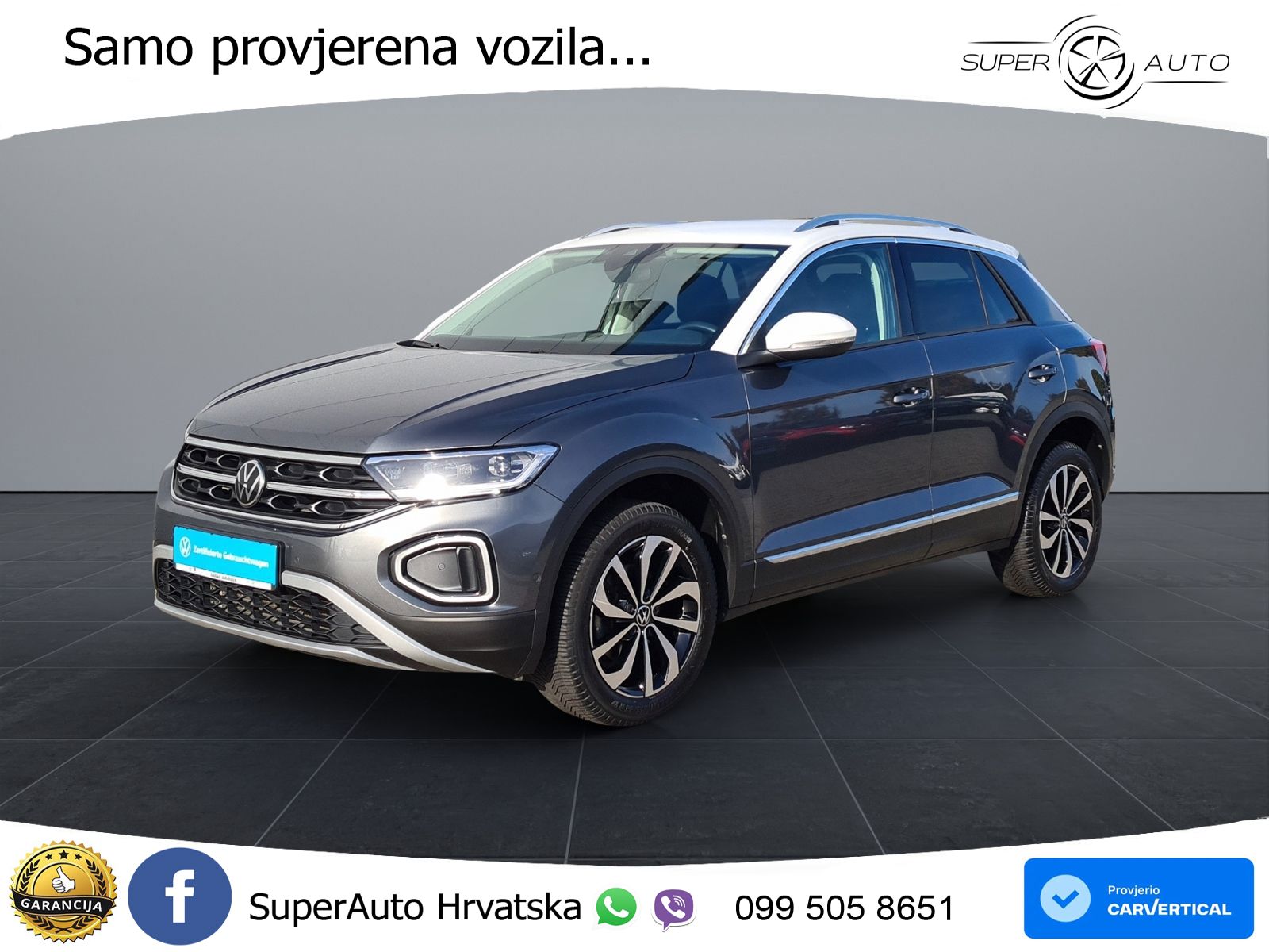 Volkswagen T-Roc 1.5 TSI (150 KS) DSG LED+GR SJED+ACC