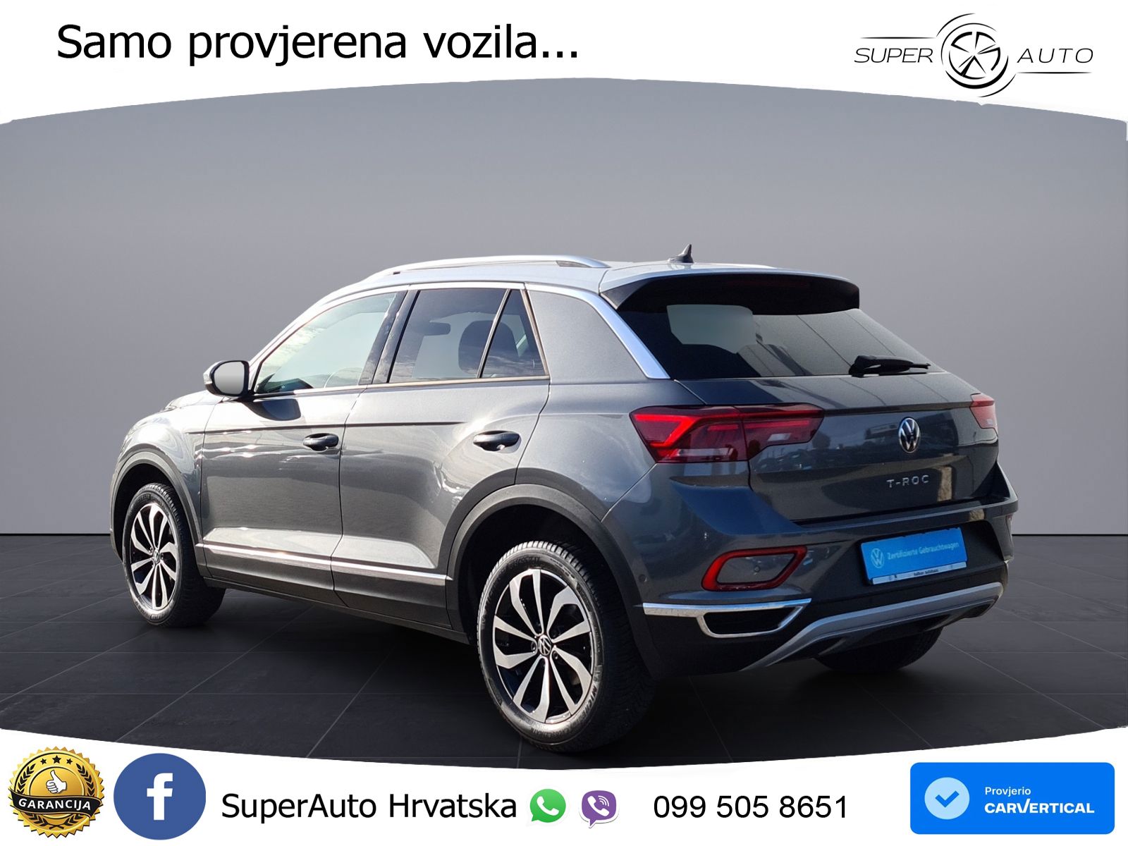 Volkswagen T-Roc 1.5 TSI (150 KS) DSG LED+GR SJED+ACC