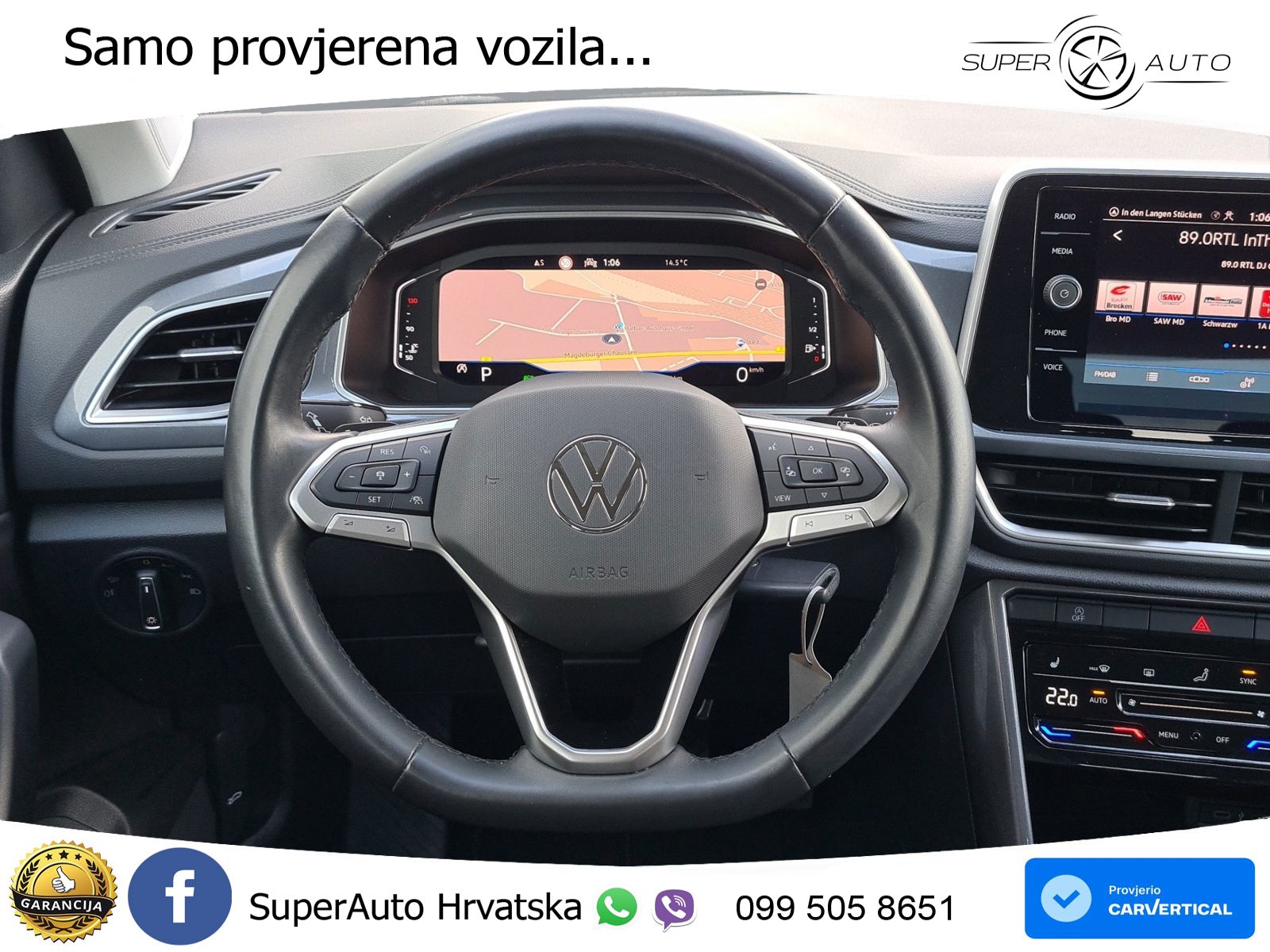 Volkswagen T-Roc 1.5 TSI (150 KS) DSG LED+GR SJED+ACC