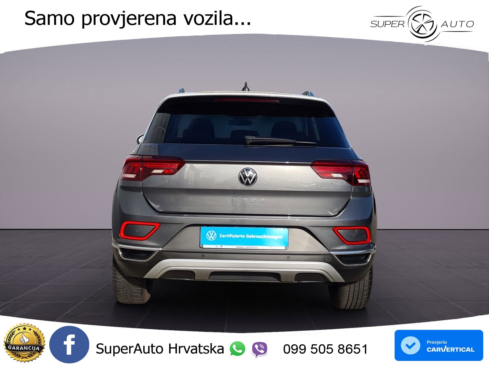 Volkswagen T-Roc 1.5 TSI (150 KS) DSG LED+GR SJED+ACC