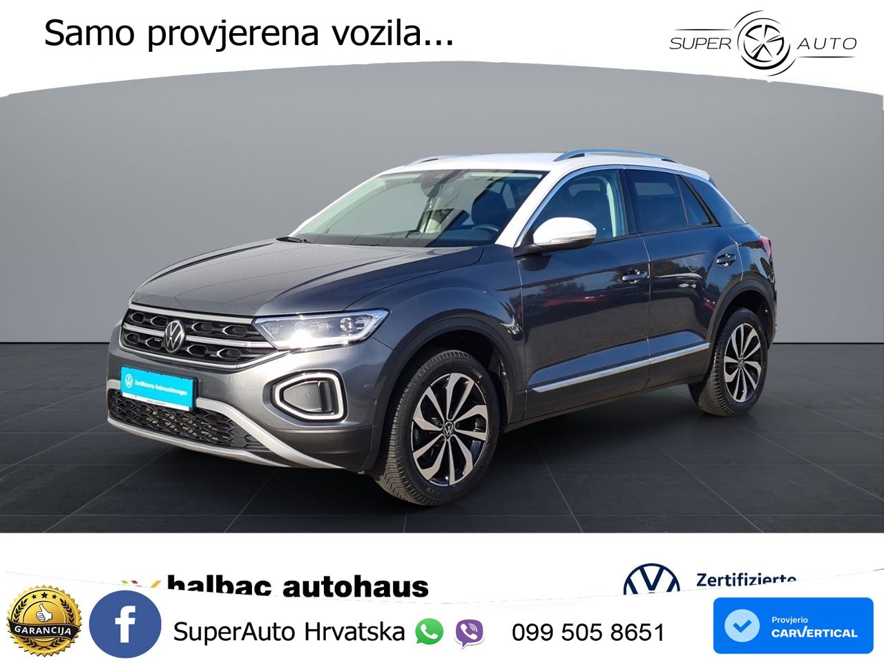 Volkswagen T-Roc 1.5 TSI (150 KS) DSG LED+GR SJED+ACC