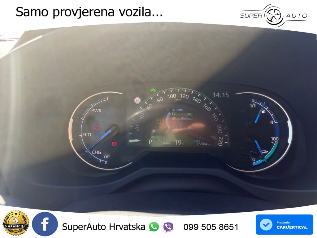 Toyota RAV4 2.5 D-4S (306 KS) Hybrid AWD-i e-CVT Style LED+GR SJED+ACC