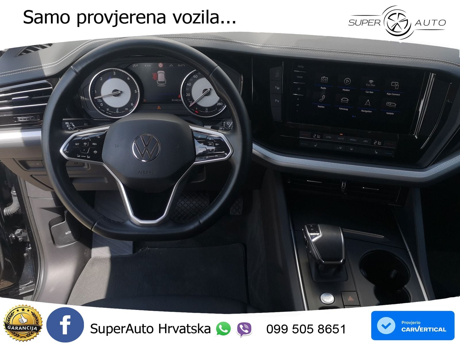 Volkswagen Touareg 3.0 V6 TDI (231 KS) 4MOTION Tiptronic ZRAČNI+ACC+GR SJED+KAM