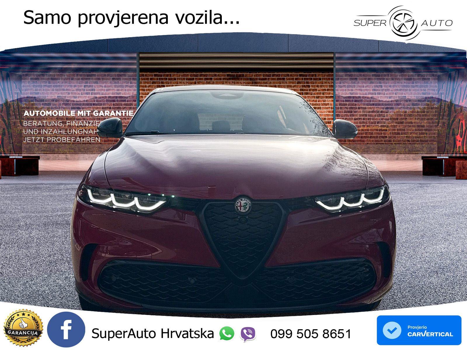 Alfa Romeo Tonale 1.5 VGT (160 KS) 48V-Hybrid TCT LED+GR SJED+ACC