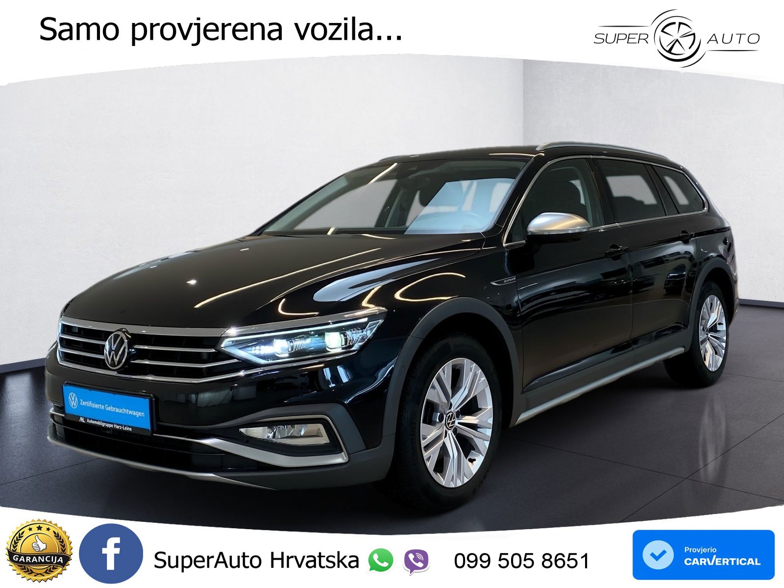 Volkswagen Passat Variant 2.0 TDI (200 KS) 4MOTION DSG LED+GR SJED+ACC
