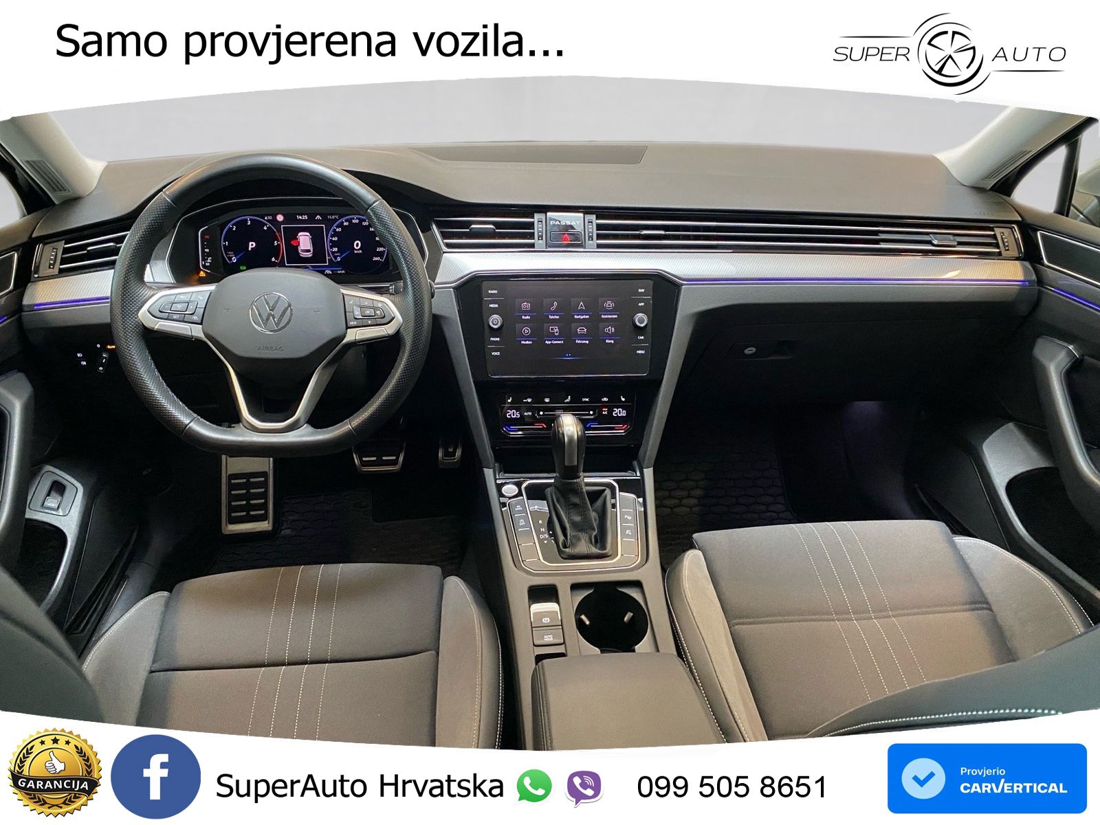 Volkswagen Passat Variant 2.0 TDI (200 KS) 4MOTION DSG LED+GR SJED+ACC
