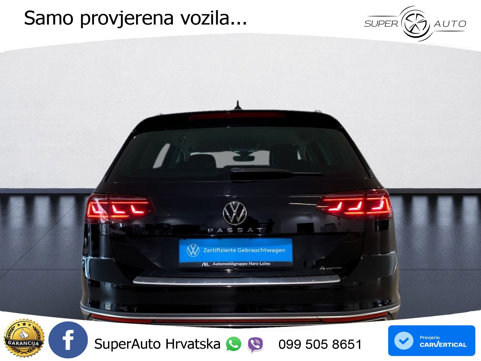Volkswagen Passat Variant 2.0 TDI (200 KS) 4MOTION DSG LED+GR SJED+ACC